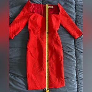 Rare Le Palais Vintage Red Pin-Up Dress XS – Off Shoulder Miss Winny Retro